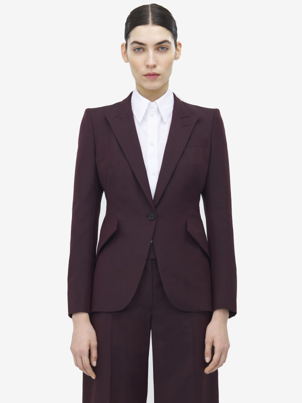 ALEXANDER MCQUEEN - Single-breasted Jacket - Item 819077QJAEK5129